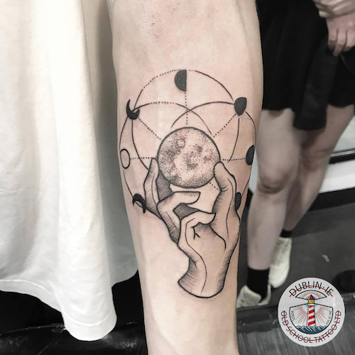 hand tattoo